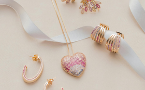 Rose Gold Pendant Set