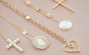Celestial & Devotion Gold Pendant Collection
